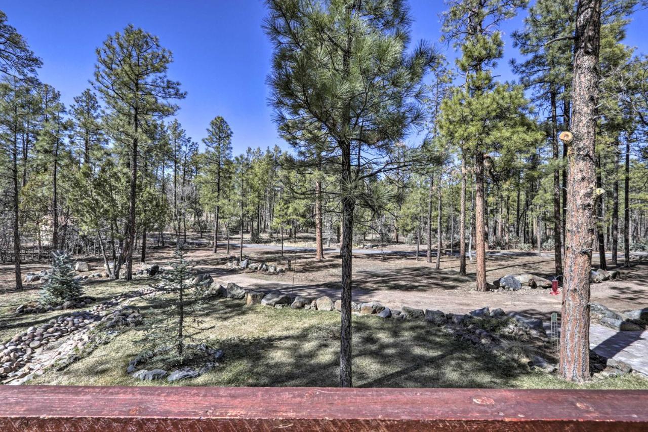 Lakeside Cabin On 2 Acres With Fire Pit And Hot Tub! Pinetop-Lakeside Ngoại thất bức ảnh