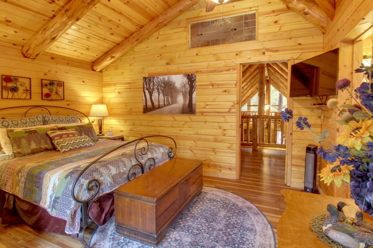 Lakeside Cabin On 2 Acres With Fire Pit And Hot Tub! Pinetop-Lakeside Ngoại thất bức ảnh